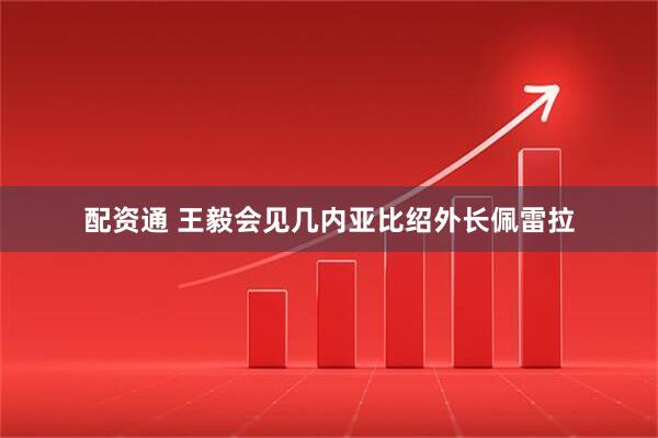 配资通 王毅会见几内亚比绍外长佩雷拉